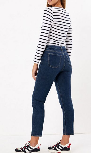 Ex Chain Store Relaxed Slim Jeans